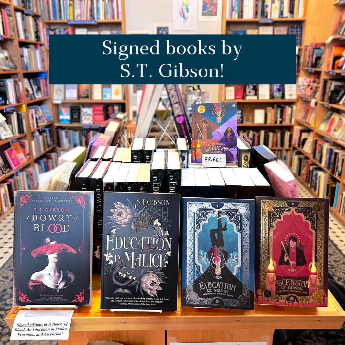Signed Books by S.T. Gibson!