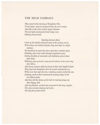 The high embrace