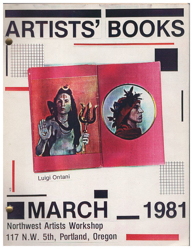 Item #00507934 Artists' Books - March 1981. Northwest Artists Workshop, Tim Guest, curator.