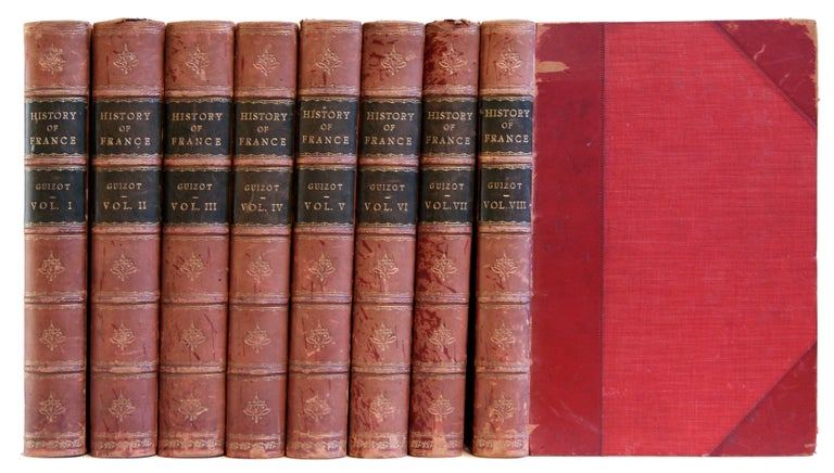 Item #00512473 The History of France from the Earliest Times to the Year 1789; the History of France from 1789 to 1848 [8 Volume set]. M. And De Witt Guizot, Madame Guizot, Robert Black.