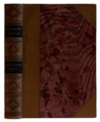 Item #00513153 Representative Men (Emerson's Complete Works, Volume IV, Riverside Edition). Ralph...