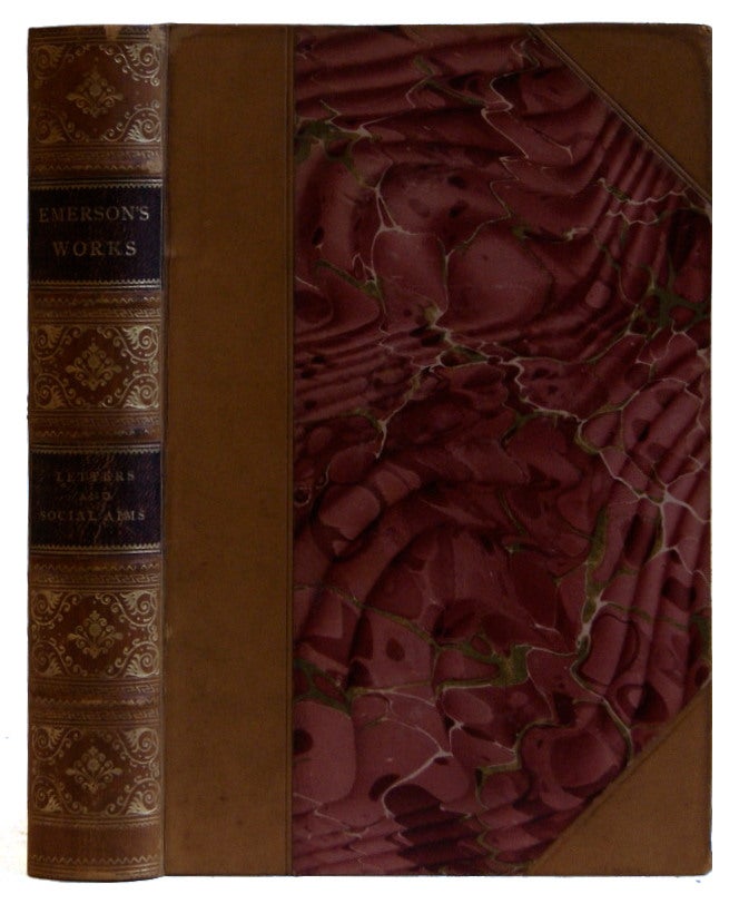 Item #00513154 Letters and Social Aims (Emerson's Complete Works, Volume VIII, Riverside Edition). Ralph Waldo Emerson.
