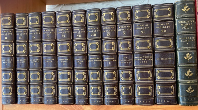 Item #00522246 The Works of Tobias Smollett [12 volumes]. Tobias George Smollett.