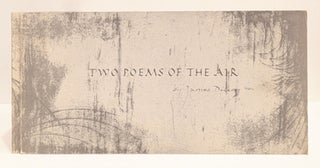Item #00522893 Two Poems of the Air Limited Signed