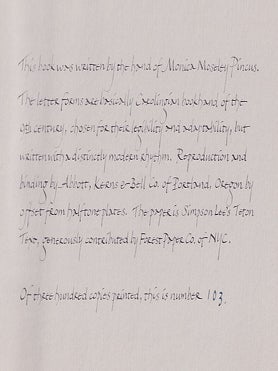 Two Poems of the Air Limited Signed