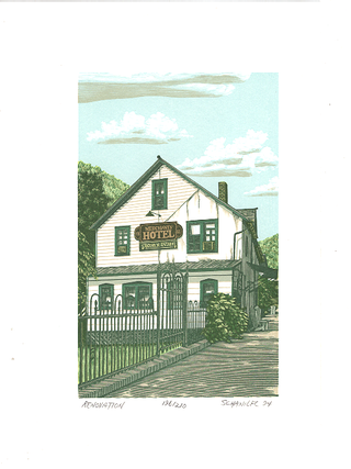 Original Print 'Renovation'