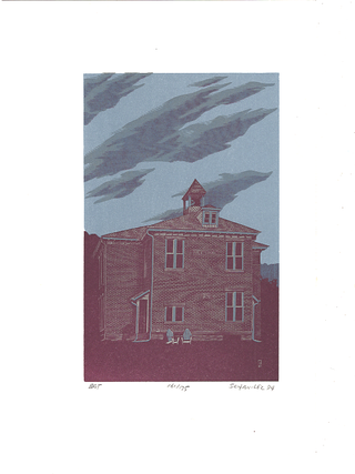 Original Print 'BAT'