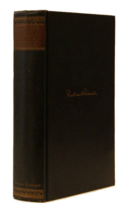 Item #00537689 Marriage and Morals. Bertrand Russell.