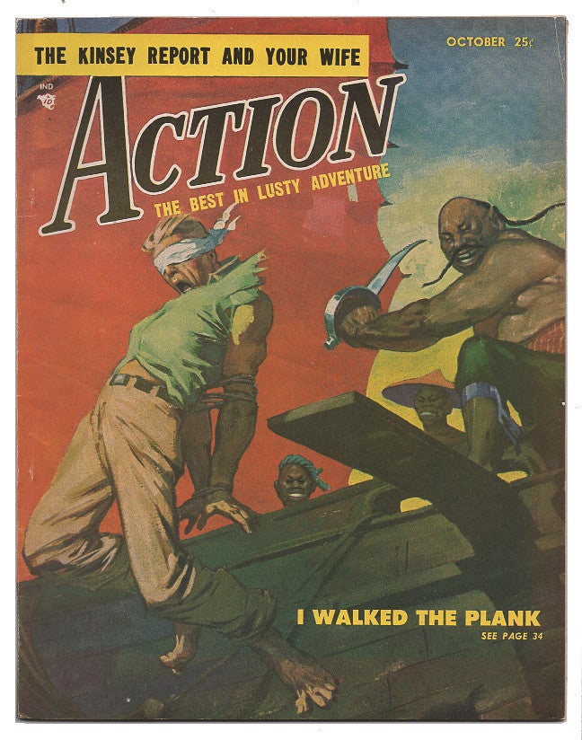 Item #00544366 Action October 1953 / Vol. 1, No. 5. Clair W. Huffaker.