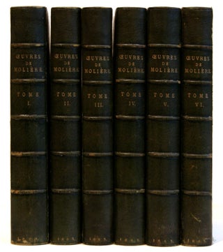 Item #00547274 Oeuvres Completes De Moliere [6 volumes]. Jean-Baptiste Poquelin Moliere, M. J....