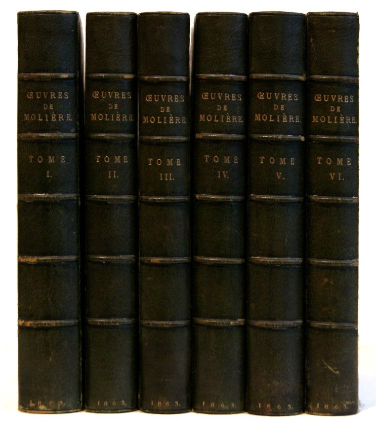 Item #00547274 Oeuvres Completes De Moliere [6 volumes]. Jean-Baptiste Poquelin Moliere, M. J. Taschereau.