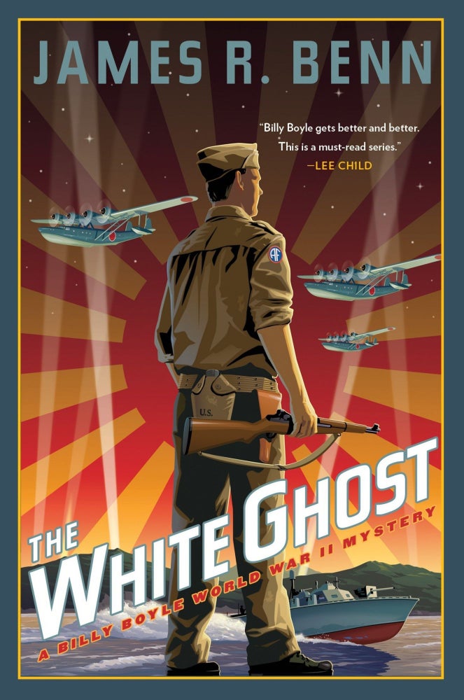 Item #00548006 The White Ghost (A Billy Boyle WWII Mystery). James R. Benn.