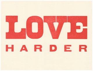 Item #005492826 Love Harder. Annie Brule Phil Bevis, Geoff Wallace