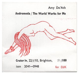 Item #005493538 Andromeda / The World Works For Me [Crater 4]. Amy De'Ath