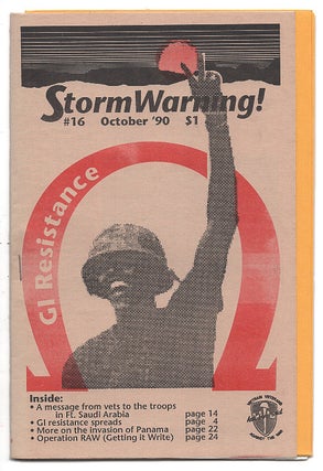 Item #005493822 StormWarning! - No. 16: GI Resistance / October 1990