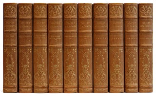 Item #005496419 The Works of Oliver Goldsmith TURKS HEAD EDITION in 10 Volumes. Oliver Goldsmith