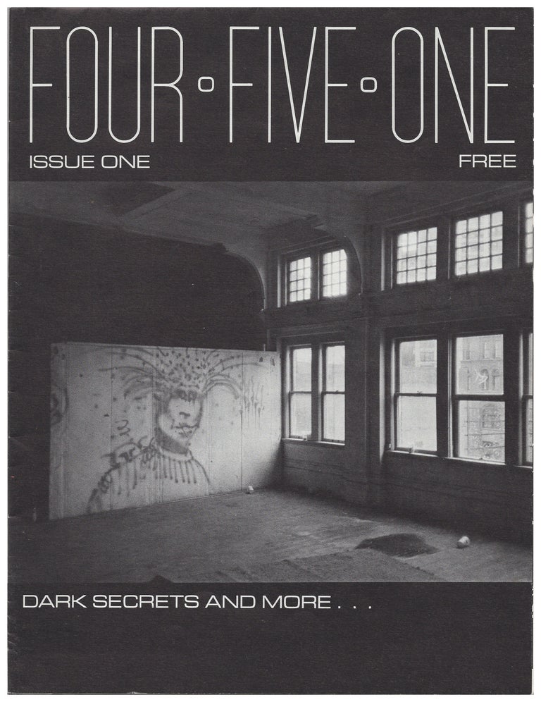 Item #005500397 Four Five One. No. 1. Rodrigues Von Slotboom I., publisher.
