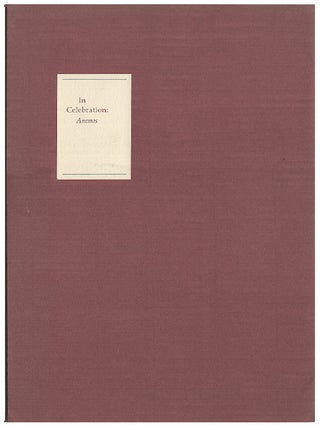 Item #005501663 In Celebration: Anemos. Denise Levertov, Mary Judith Dunbar, Alice Walker, James...