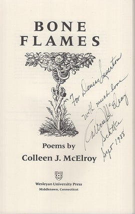 Bone Flames: Poems (Wesleyan Poetry Series)