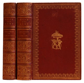Item #005502812 The Book of Gems: The Poets and Artists of Great Britain [2 volumes]. S. C. Hall