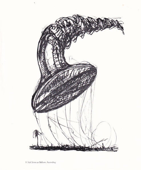 STIG CLAESSON. Drawing 北欧　スウェーデン　ドローイング Claes Oldenburg: The Soft Screw | Claes Oldenburg, Melinda Wortz