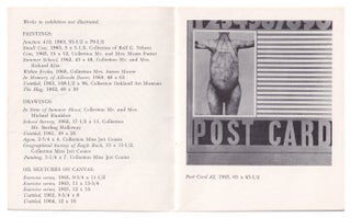 Llyn Foulkes: The Oakland Art Museum, Sponsored by the Rolf Nelson Gallery, Los Angeles and the Lanyon Gallery, Palo Alto, February 15 through March 1, 1964