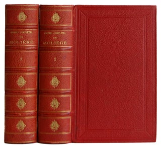 Item #005505237 Oeuvres Completes De Moliere [2 volumes]. Jean-Baptiste Poquelin Moliere, M. J....