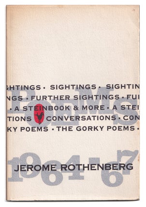 Item #005505781 Poems 1964 - 1967. Jerome Rothenberg