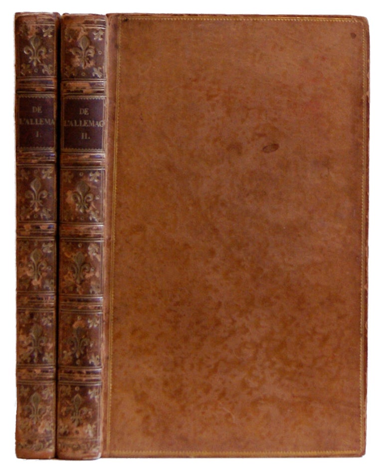 Item #005505945 De L'Allemagne Tome Premier; Tome Second [2 Volumes]. Madame La Baronne De Stael, Anne Louise Germaine de Staël-Holstein.