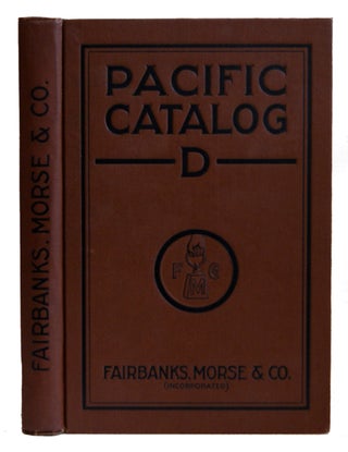 Item #005506338 Pacific Catalog D 1918 for Railroads, Contractors, Steam Fitters, foundries,...