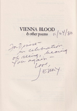 Vienna Blood: Poetry