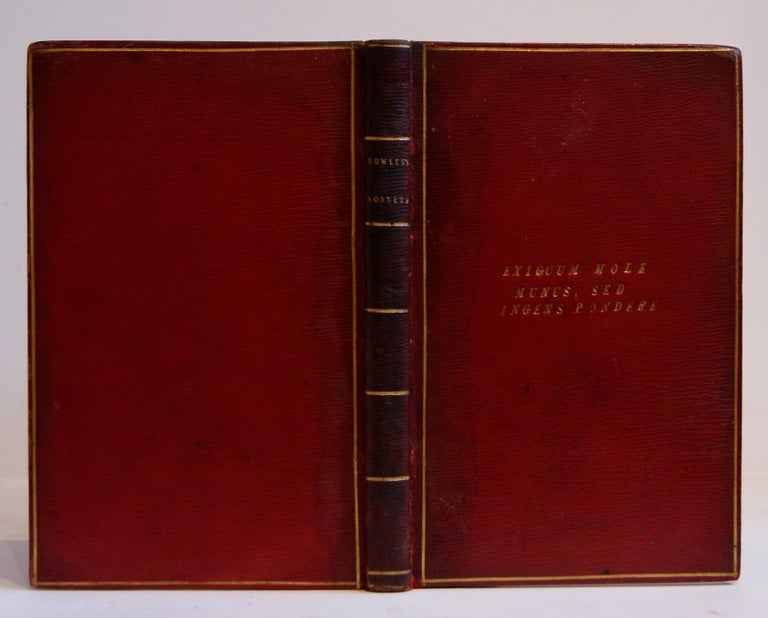 Item #005512294 Sonnets and Other Poems. W. L. Bowles, William Lisle.