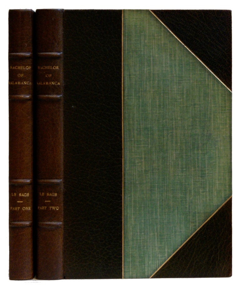 Item #005512801 The Bachelor of Salamanca [2 volumes]. Alain Rene Le Sage, James Townsend.