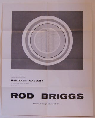 Rod Briggs Exhibit Poster and Invitation Archive