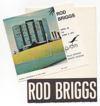 Rod Briggs Exhibit Poster and Invitation Archive