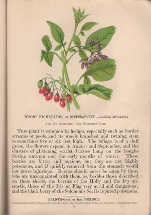 Poisonous, Noxious, and Suspected Plants of our Fields and Woods