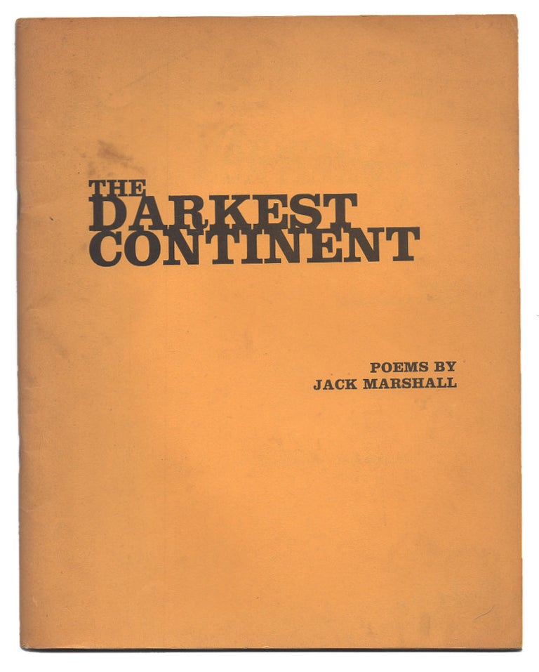 Item #005515852 The Darkest Continent. Jack Marshall.
