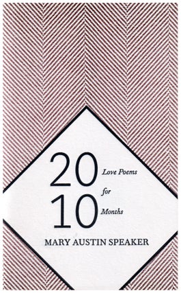 Item #005519797 20 Love Poems for 10 Months. Mary Austin Speaker