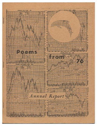 Item #005520184 ANNUAL REPORT: Poems From 1976. David Shaddock