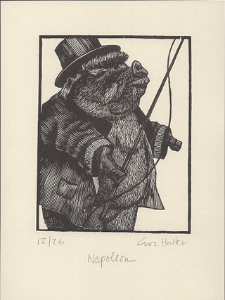 Item #005520429 A Suite of Eight Wood Engravings Based on George Orwell's Novel 'Animal Farm'....