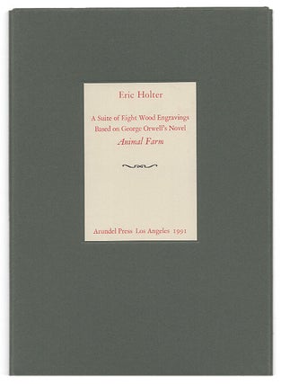 A Suite of Eight Wood Engravings Based on George Orwell's Novel 'Animal Farm'