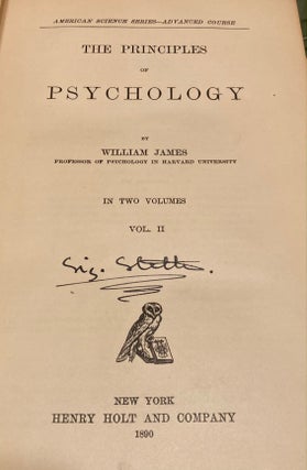 The Principles of Psychology: Volume II