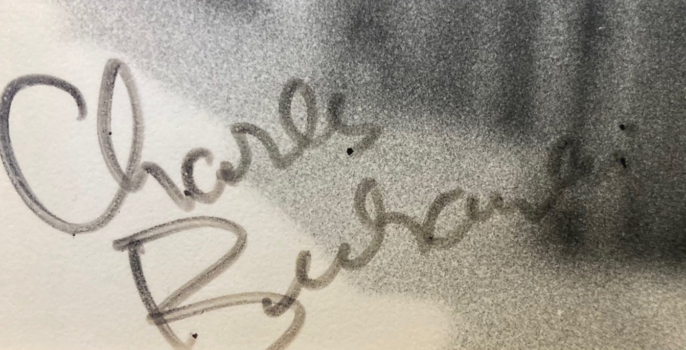 Original Photograph of Charles Bukowski, Signed | Charles Bukowski