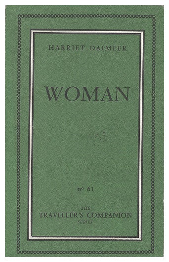 Item #005523796 Woman. Harriet Daimler, Iris Owens.