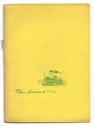 Item #0348124 The Frontenac. Margaret Graham Grier, Norton Clapp