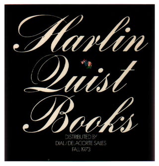 Item #0406221 Harlin Quist Books Fall 1973. Patrick Couratin, designed by
