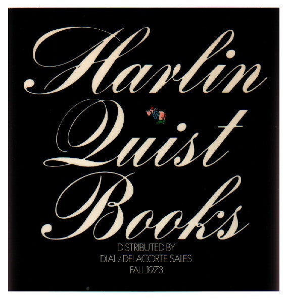 Item #0406221 Harlin Quist Books Fall 1973. Patrick Couratin, designed by.
