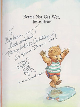 Better Not Get Wet, Jesse Bear