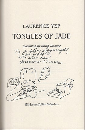 Item #601237 Tongues of Jade. Laurence Yep