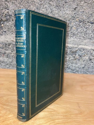 Item #605532 The Odyssey of Homer. Translated by T.E. Shaw (Colonel T.E. Lawrence). Lawrence...